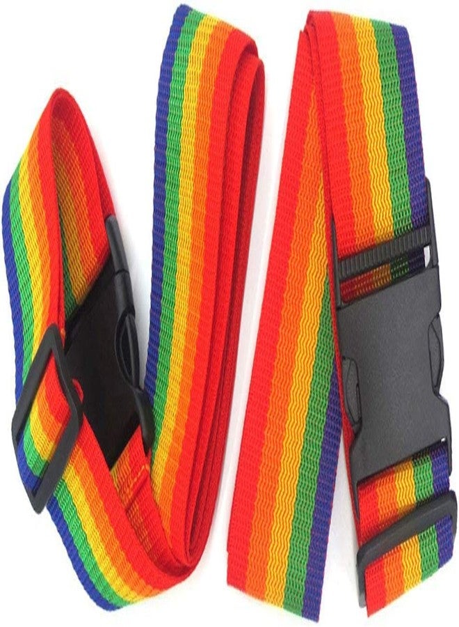 Inditradition Popular Combo TSA Accepted 3-Digit Luggage Lock & Nylon Luggage Strap Belt for Suitcase (Multi-Colour) - Image 3